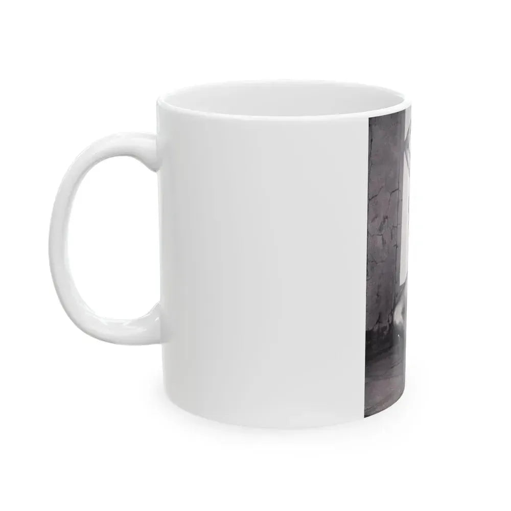 Bettie Page #111 (Vintage Female Icon) White Coffee Mug - Go Mug Yourself