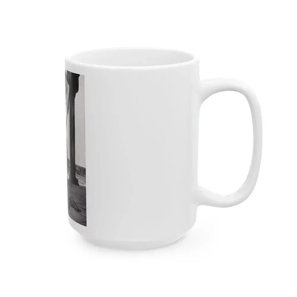 Bettie Page #111 (Vintage Female Icon) White Coffee Mug - Go Mug Yourself