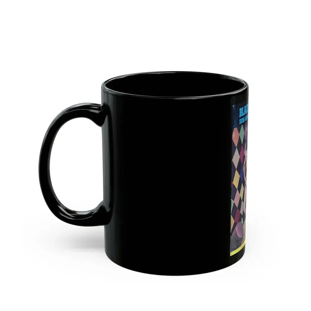 Bettie Page #112 (Vintage Female Icon) Black Coffee Mug - Go Mug Yourself