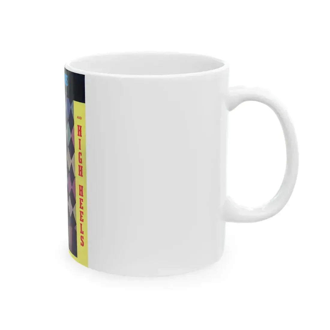 Bettie Page #112 (Vintage Female Icon) White Coffee Mug - Go Mug Yourself