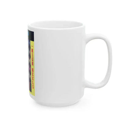 Bettie Page #112 (Vintage Female Icon) White Coffee Mug - Go Mug Yourself