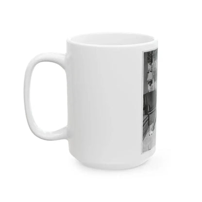 Bettie Page #114 (Vintage Female Icon) White Coffee Mug - Go Mug Yourself