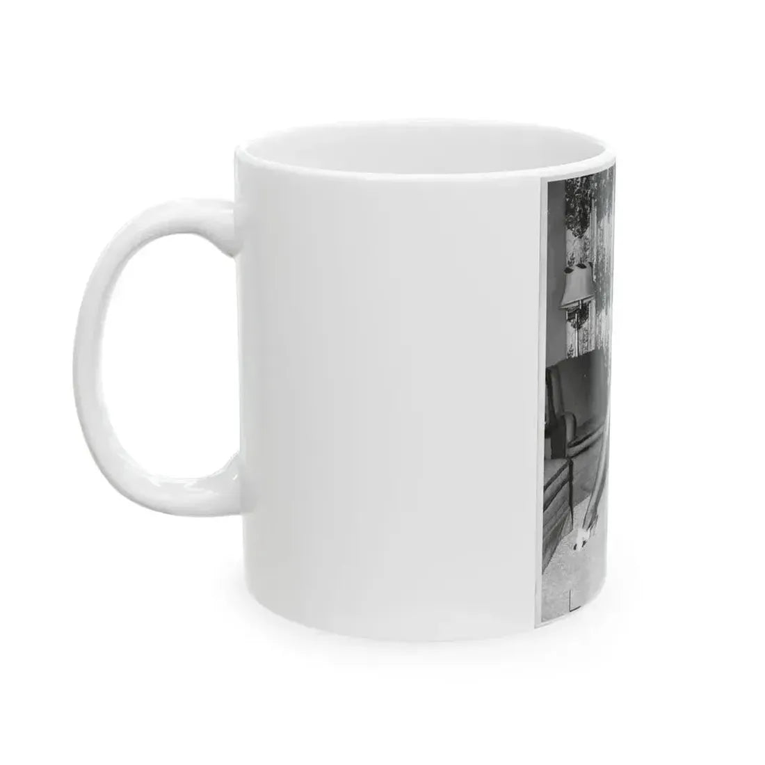 Bettie Page #114 (Vintage Female Icon) White Coffee Mug - Go Mug Yourself