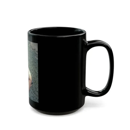 Bettie Page #115 (Vintage Female Icon) Black Coffee Mug - Go Mug Yourself