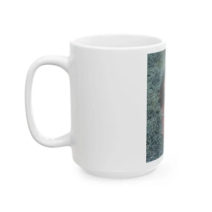 Bettie Page #115 (Vintage Female Icon) White Coffee Mug - Go Mug Yourself