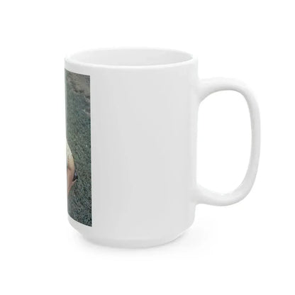 Bettie Page #115 (Vintage Female Icon) White Coffee Mug - Go Mug Yourself