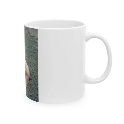 Bettie Page #115 (Vintage Female Icon) White Coffee Mug - Go Mug Yourself