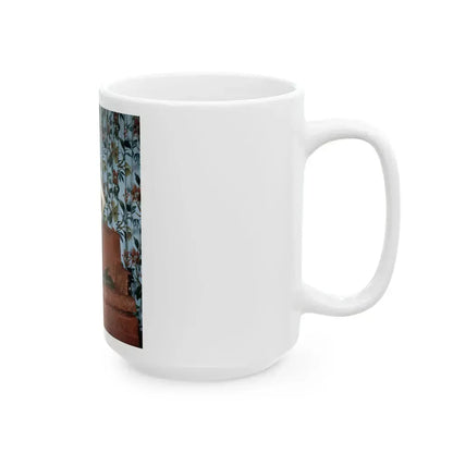 Bettie Page #117 (Vintage Female Icon) White Coffee Mug - Go Mug Yourself
