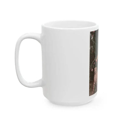 Bettie Page #118 (Vintage Female Icon) White Coffee Mug - Go Mug Yourself