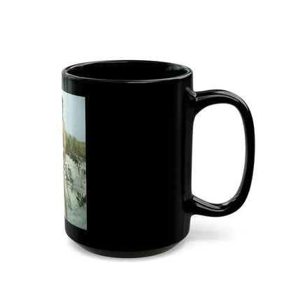 Bettie Page #119 (Vintage Female Icon) Black Coffee Mug - Go Mug Yourself