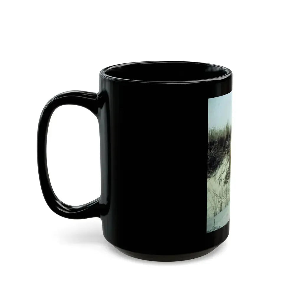 Bettie Page #119 (Vintage Female Icon) Black Coffee Mug - Go Mug Yourself