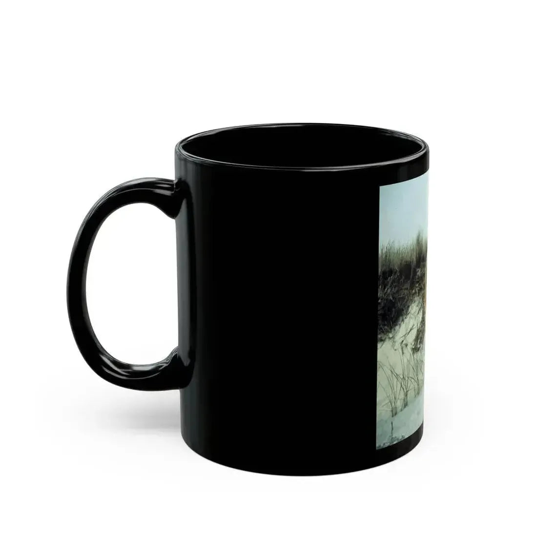 Bettie Page #119 (Vintage Female Icon) Black Coffee Mug - Go Mug Yourself