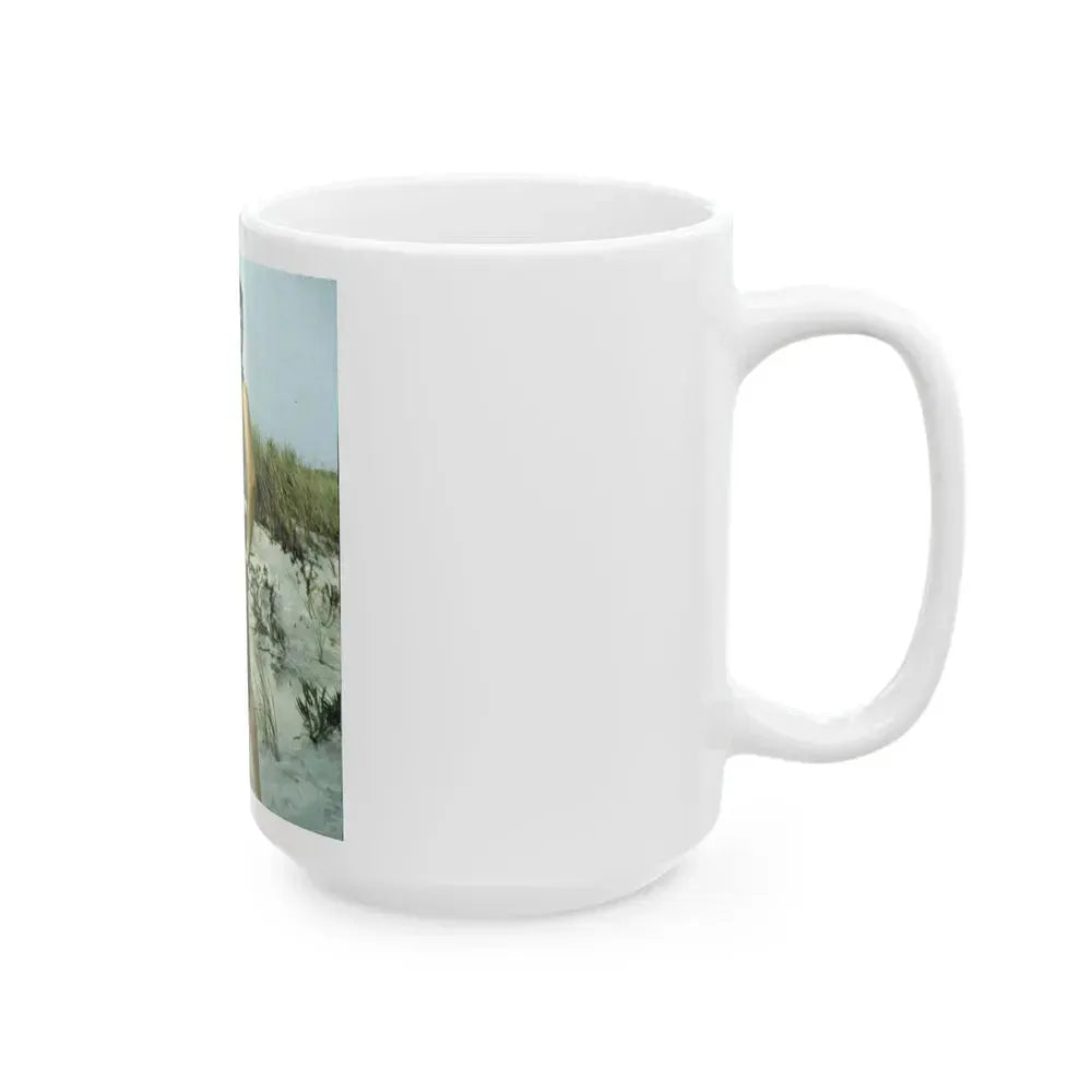 Bettie Page #119 (Vintage Female Icon) White Coffee Mug - Go Mug Yourself
