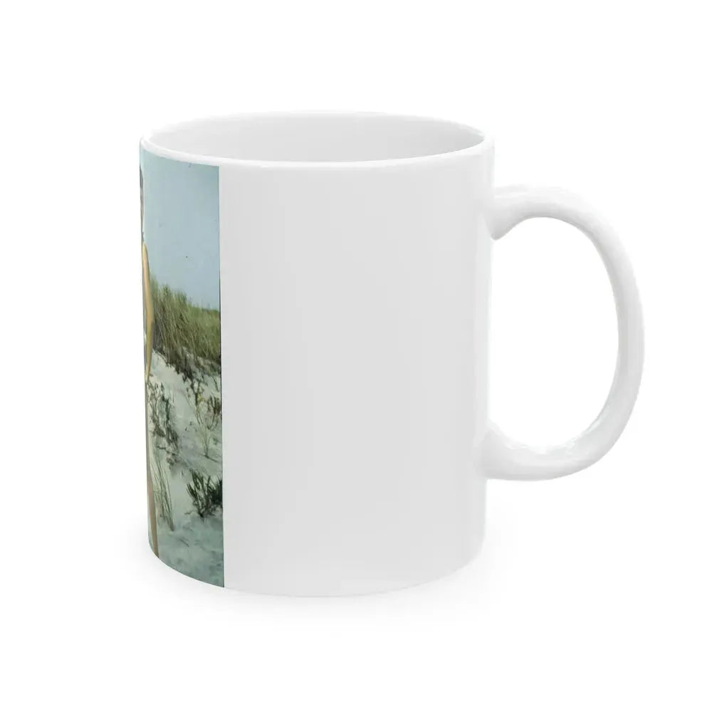 Bettie Page #119 (Vintage Female Icon) White Coffee Mug - Go Mug Yourself