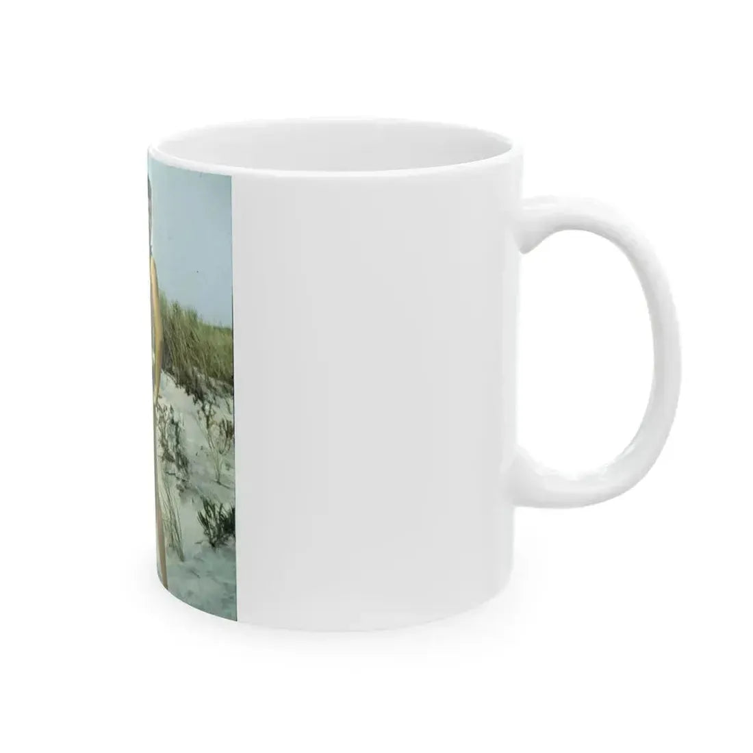 Bettie Page #119 (Vintage Female Icon) White Coffee Mug - Go Mug Yourself