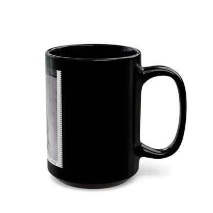 Bettie Page #121 (Vintage Female Icon) Black Coffee Mug - Go Mug Yourself