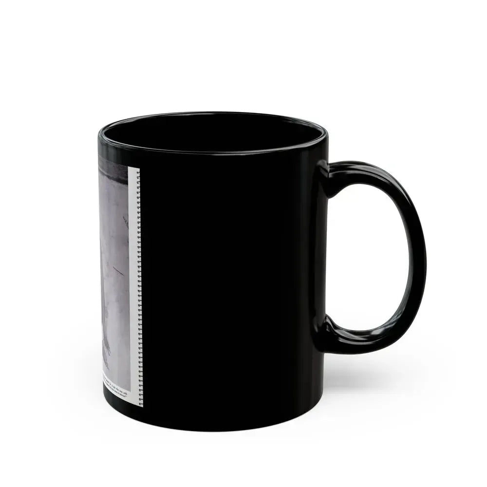 Bettie Page #121 (Vintage Female Icon) Black Coffee Mug - Go Mug Yourself