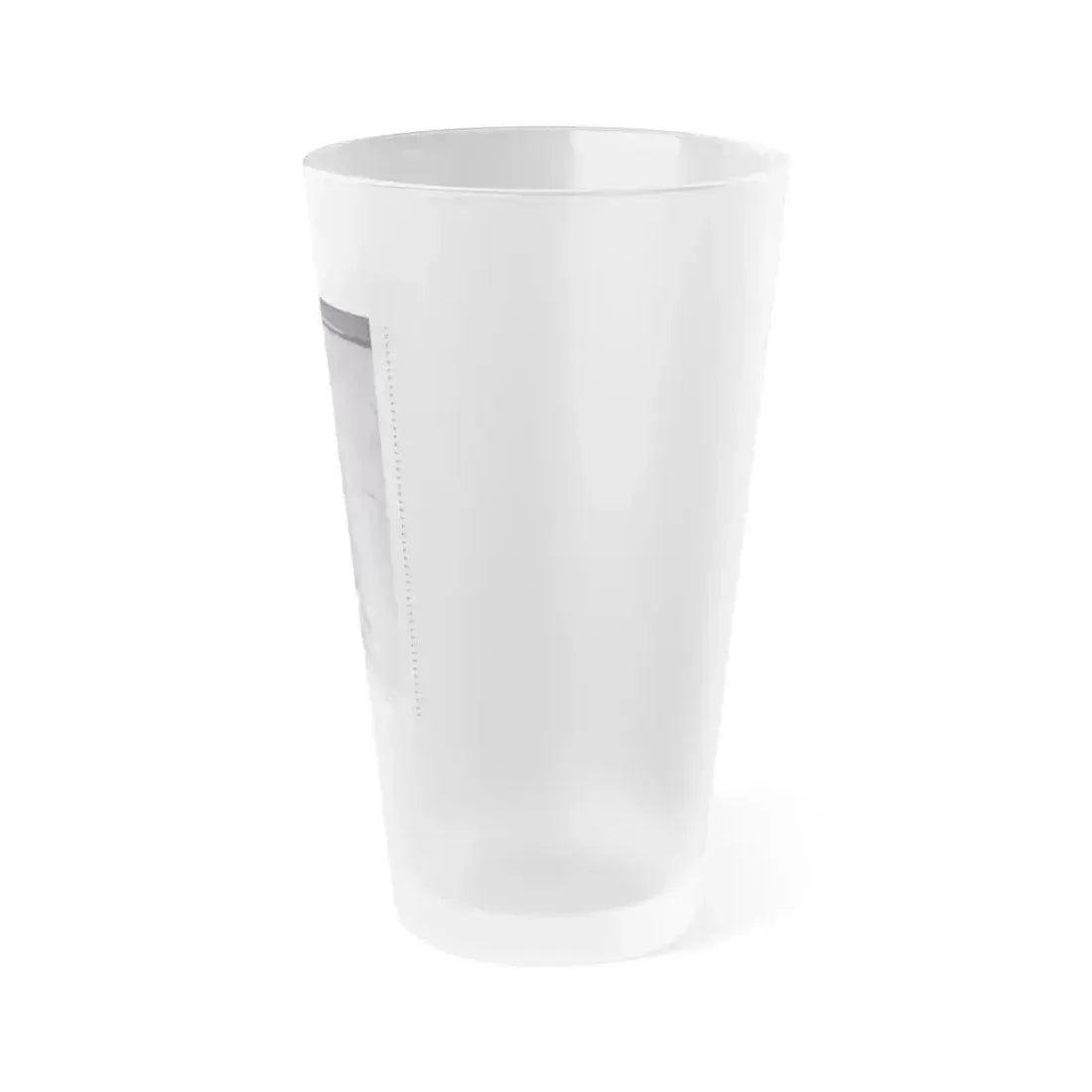 Bettie Page #121 (Vintage Female Icon) Frosted Pint Glass 16oz - Go Mug Yourself