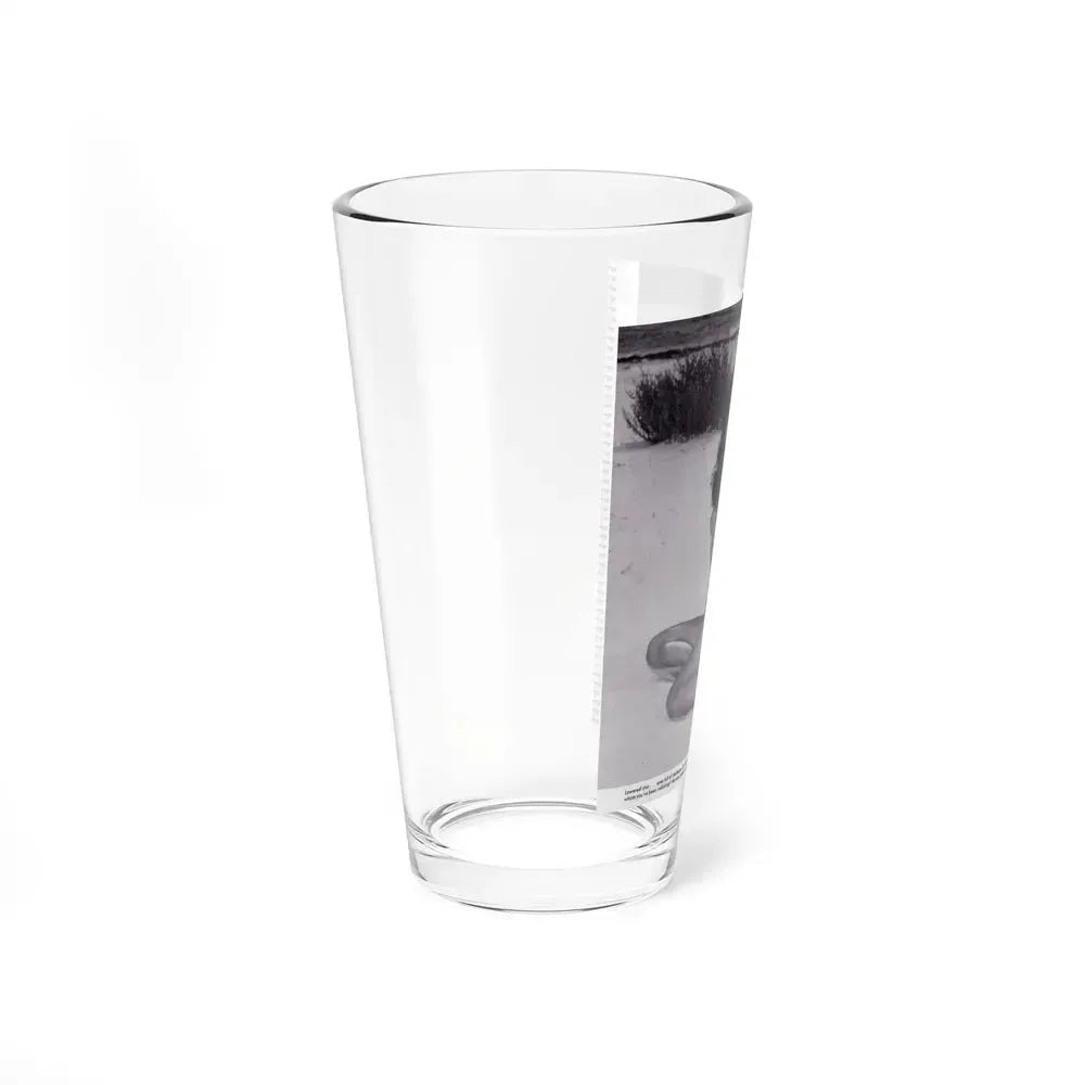 Bettie Page #121 (Vintage Female Icon) Pint Glass 16oz - Go Mug Yourself