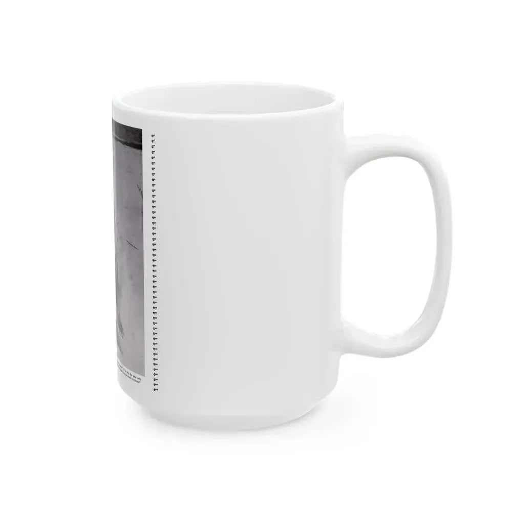 Bettie Page #121 (Vintage Female Icon) White Coffee Mug - Go Mug Yourself