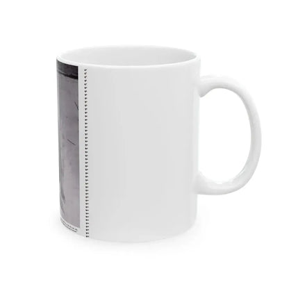 Bettie Page #121 (Vintage Female Icon) White Coffee Mug - Go Mug Yourself