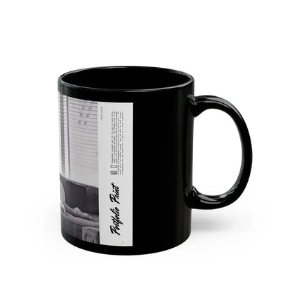 Bettie Page #127 (Vintage Female Icon) Black Coffee Mug - Go Mug Yourself