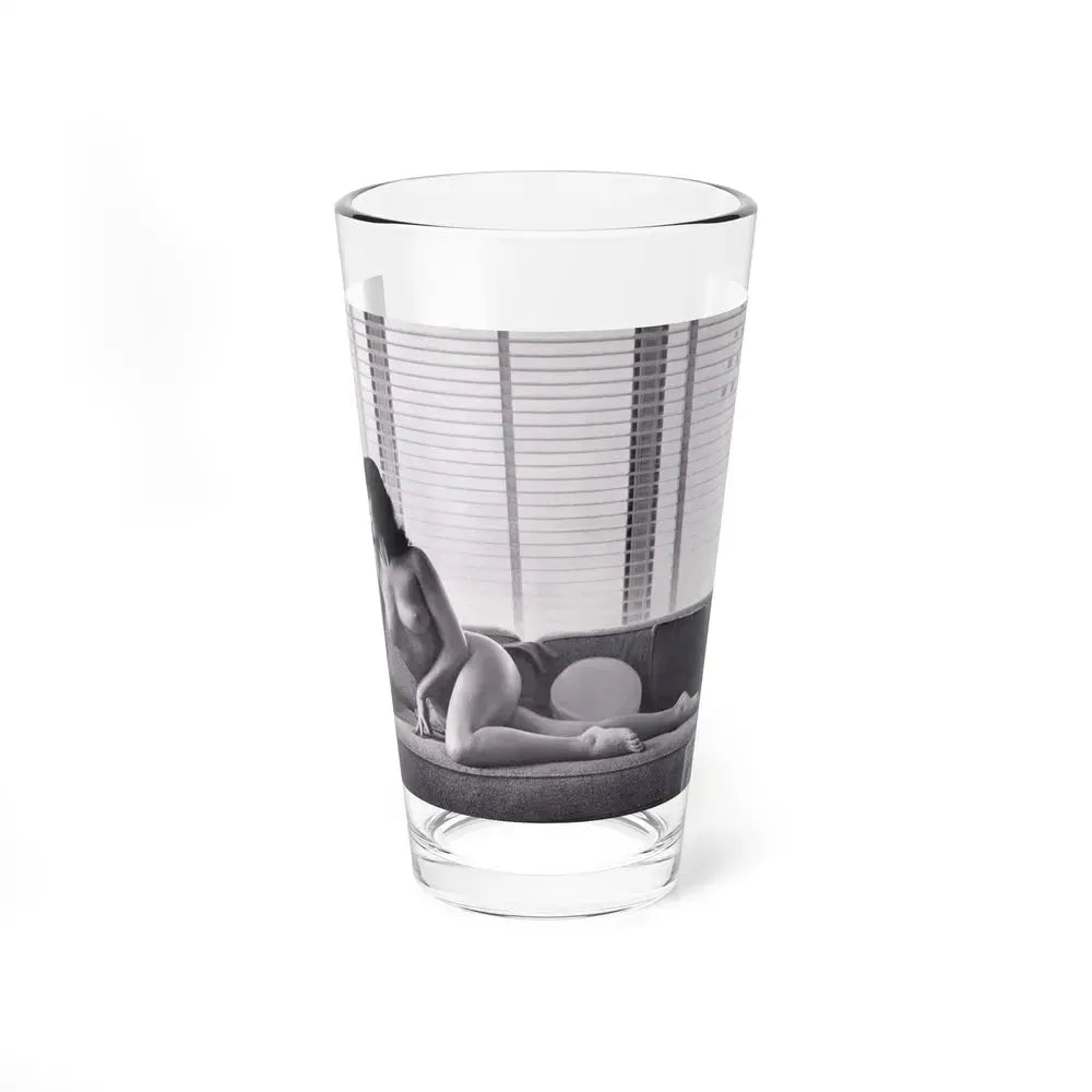 Bettie Page #127 (Vintage Female Icon) Pint Glass 16oz 16oz - Go Mug Yourself