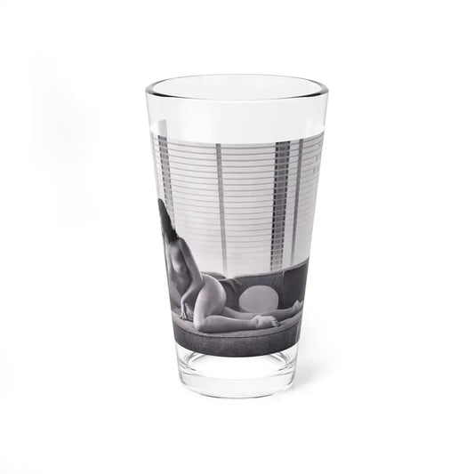 Bettie Page #127 (Vintage Female Icon) Pint Glass 16oz 16oz - Go Mug Yourself