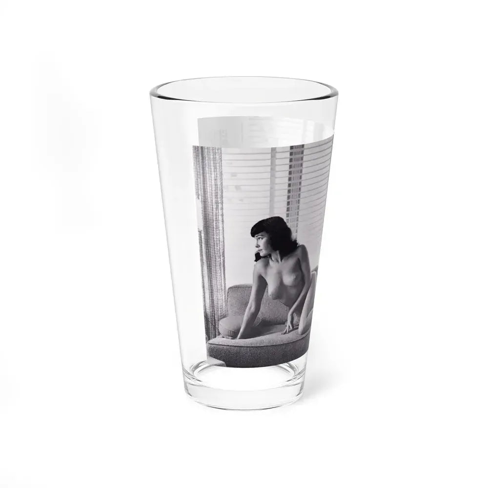 Bettie Page #127 (Vintage Female Icon) Pint Glass 16oz - Go Mug Yourself