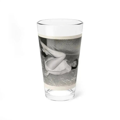 Bettie Page #133 (Vintage Female Icon) Pint Glass 16oz 16oz - Go Mug Yourself
