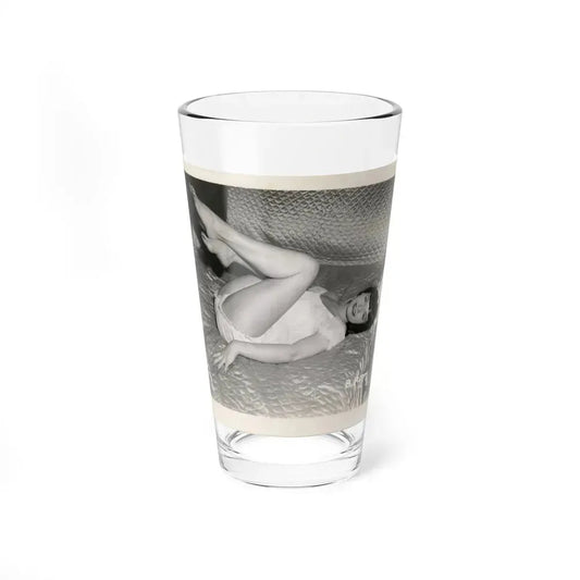 Bettie Page #133 (Vintage Female Icon) Pint Glass 16oz 16oz - Go Mug Yourself