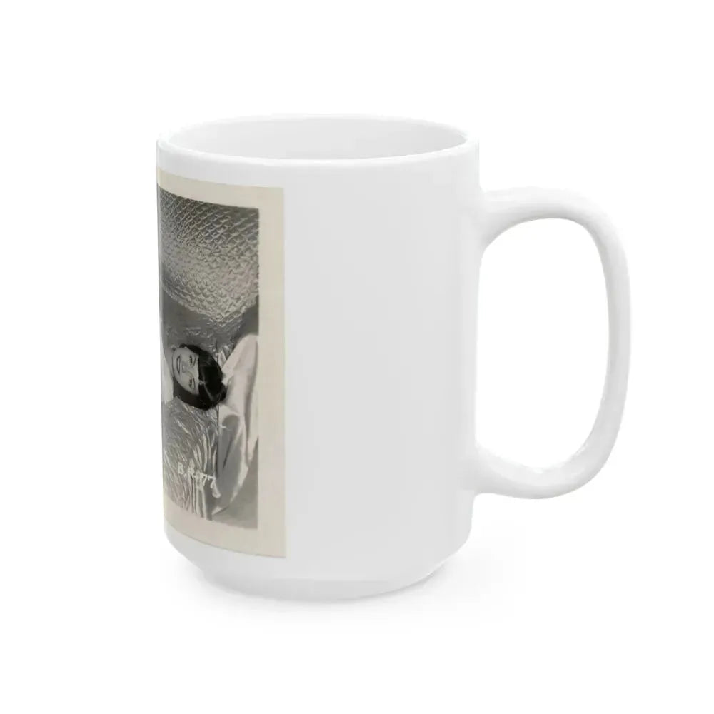 Bettie Page #133 (Vintage Female Icon) White Coffee Mug - Go Mug Yourself