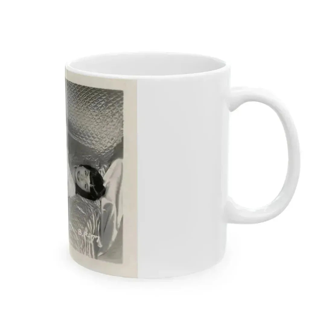 Bettie Page #133 (Vintage Female Icon) White Coffee Mug - Go Mug Yourself