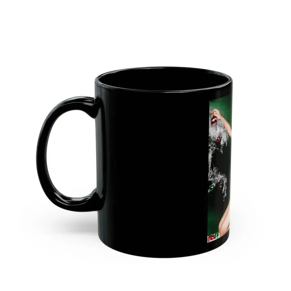 Bettie Page #135 (Vintage Female Icon) Black Coffee Mug - Go Mug Yourself