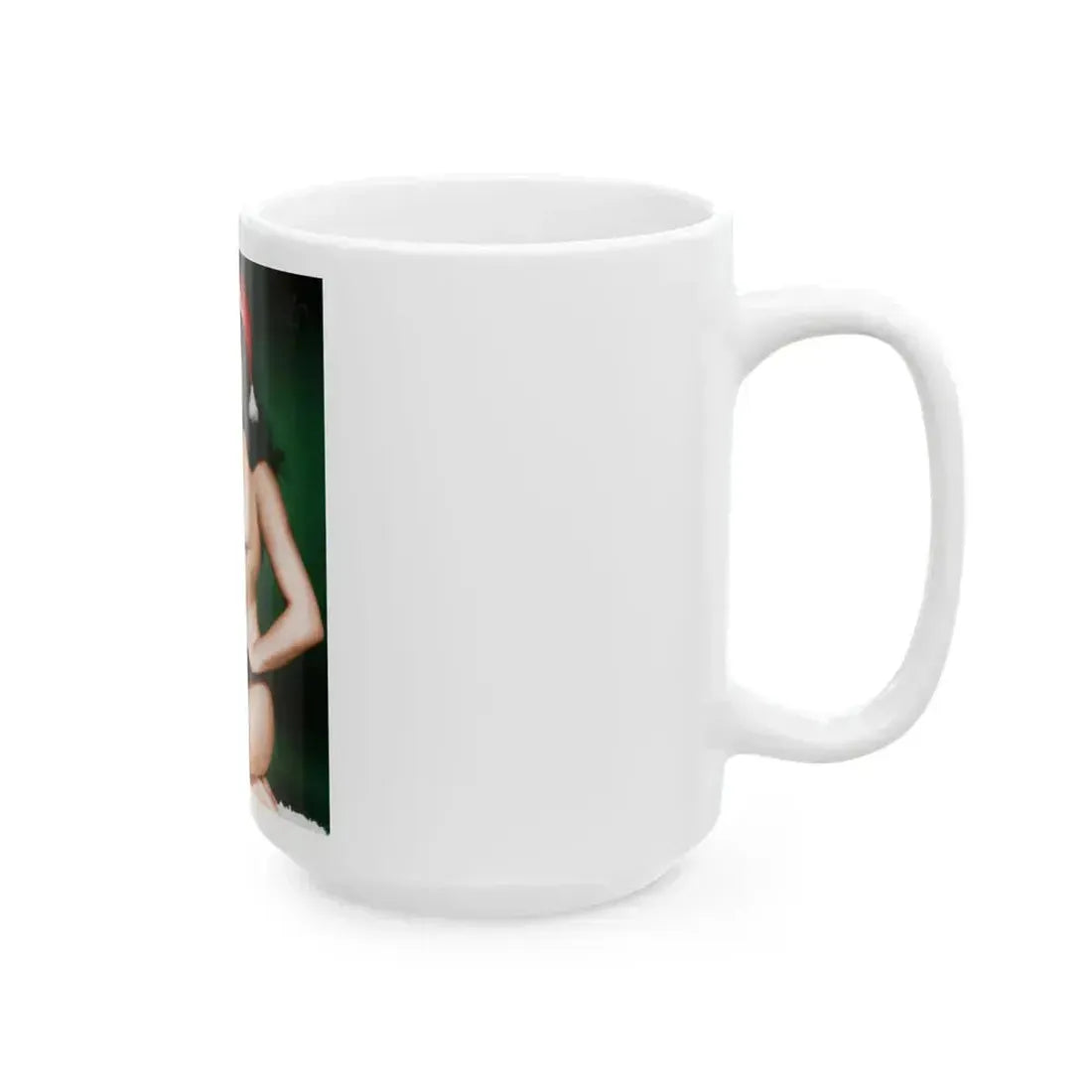 Bettie Page #135 (Vintage Female Icon) White Coffee Mug - Go Mug Yourself