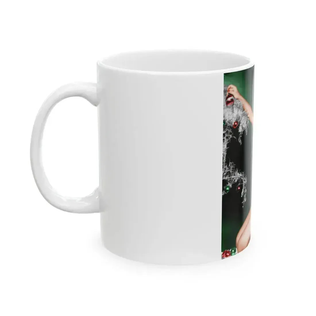 Bettie Page #135 (Vintage Female Icon) White Coffee Mug - Go Mug Yourself