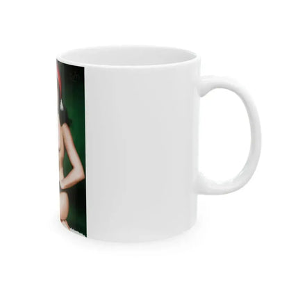 Bettie Page #135 (Vintage Female Icon) White Coffee Mug - Go Mug Yourself