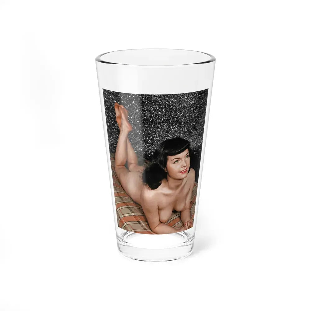 Bettie Page #136 (Vintage Female Icon) Pint Glass 16oz 16oz - Go Mug Yourself