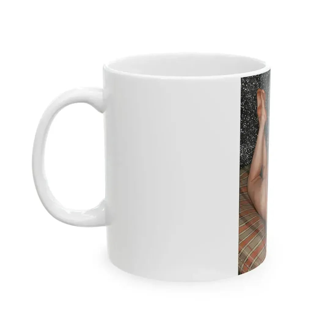 Bettie Page #136 (Vintage Female Icon) White Coffee Mug - Go Mug Yourself