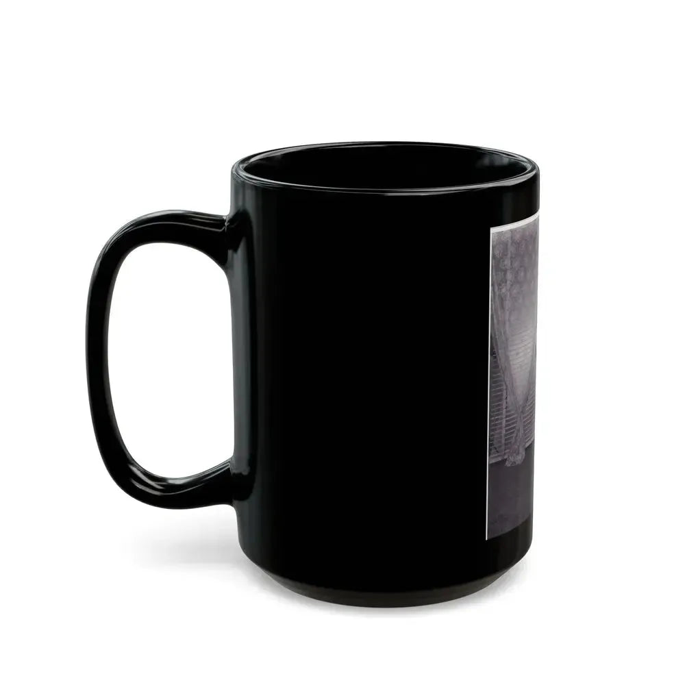 Bettie Page #145 (Vintage Female Icon) Black Coffee Mug - Go Mug Yourself