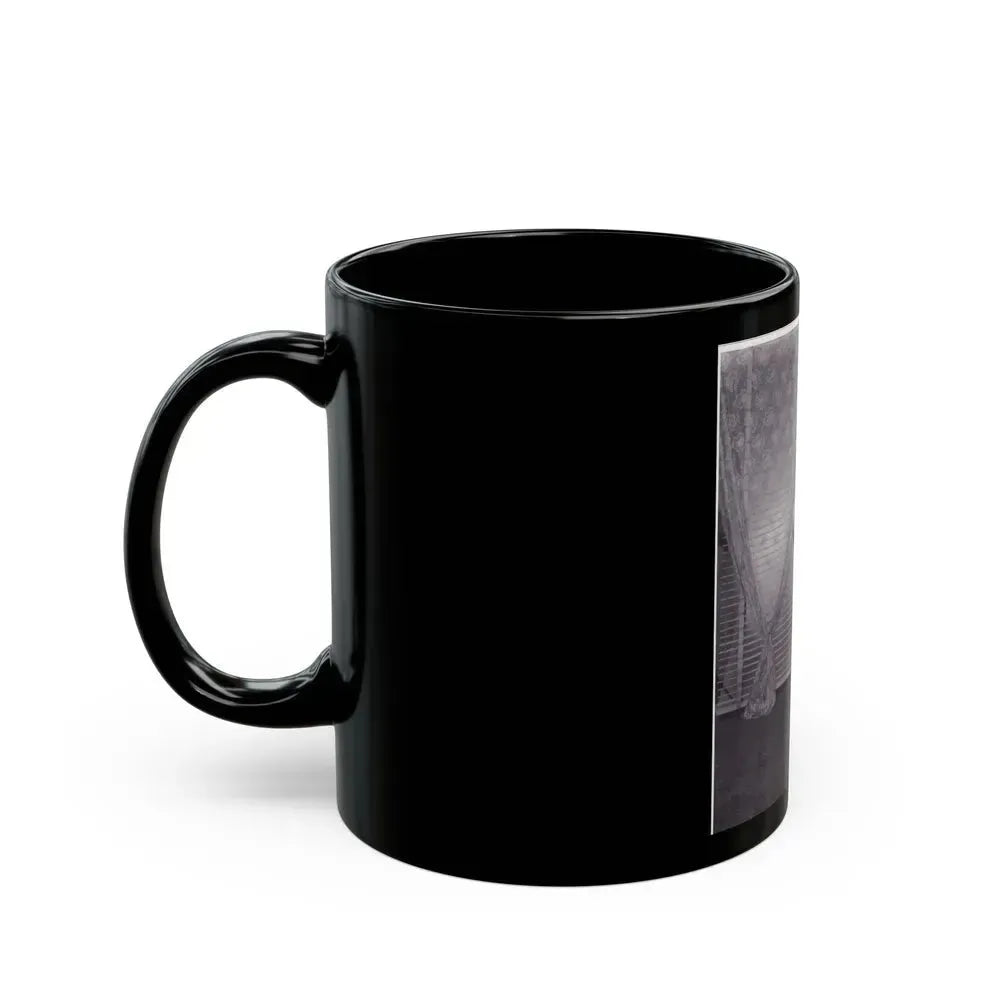 Bettie Page #145 (Vintage Female Icon) Black Coffee Mug - Go Mug Yourself