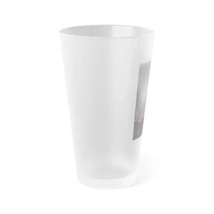 Bettie Page #145 (Vintage Female Icon) Frosted Pint Glass 16oz - Go Mug Yourself