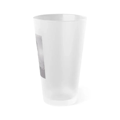 Bettie Page #145 (Vintage Female Icon) Frosted Pint Glass 16oz - Go Mug Yourself