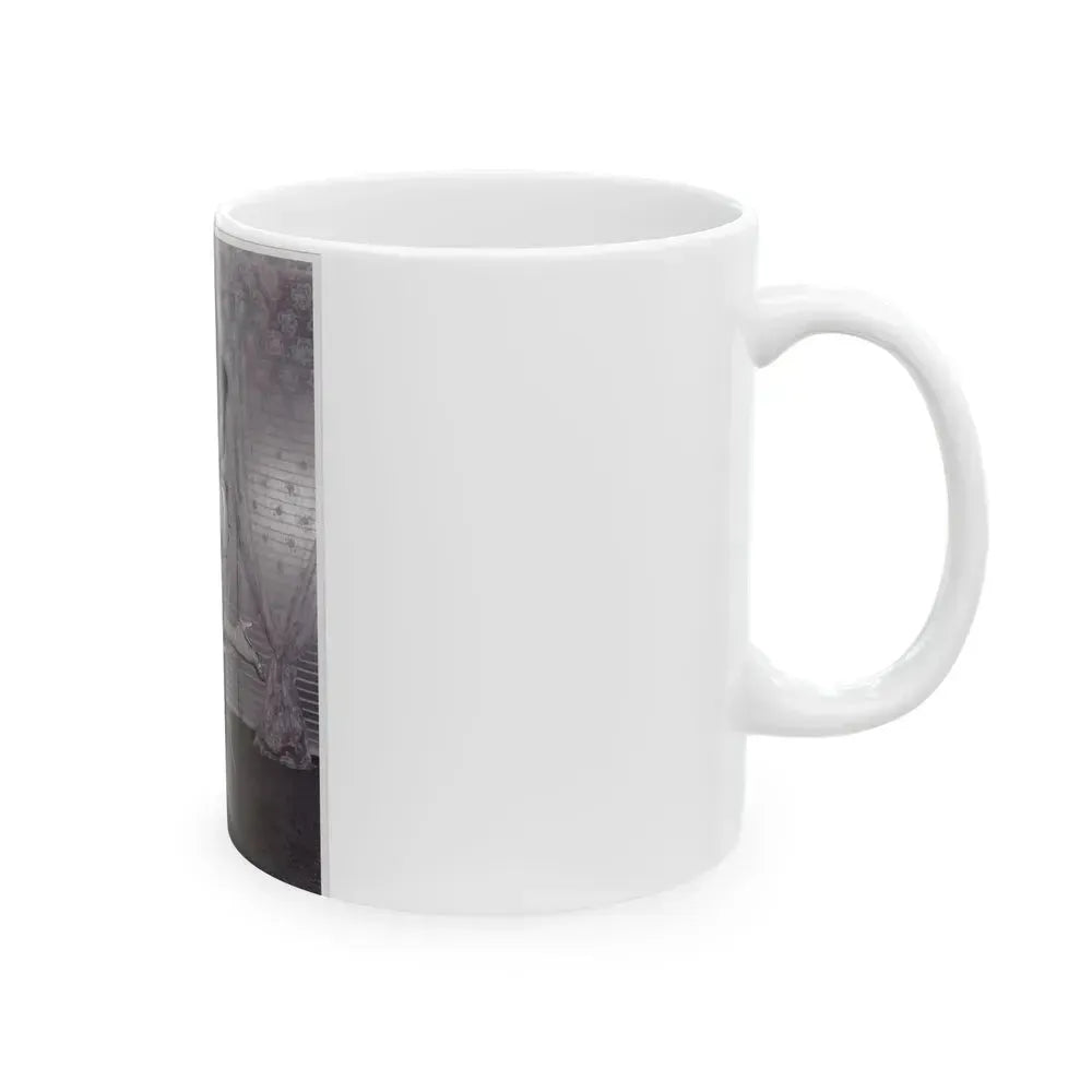 Bettie Page #145 (Vintage Female Icon) White Coffee Mug - Go Mug Yourself