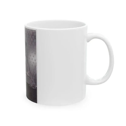 Bettie Page #145 (Vintage Female Icon) White Coffee Mug - Go Mug Yourself