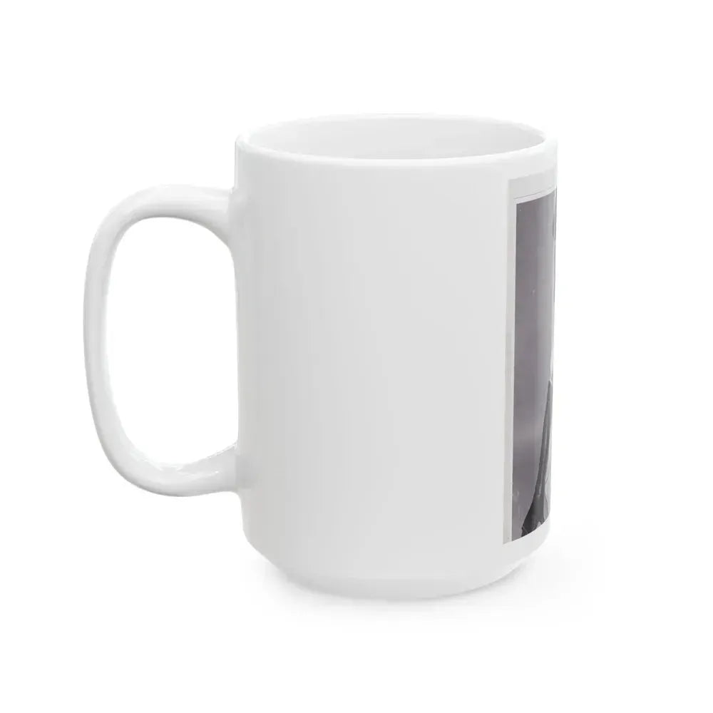 Bettie Page #147 (Vintage Female Icon) White Coffee Mug - Go Mug Yourself