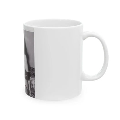 Bettie Page #147 (Vintage Female Icon) White Coffee Mug - Go Mug Yourself
