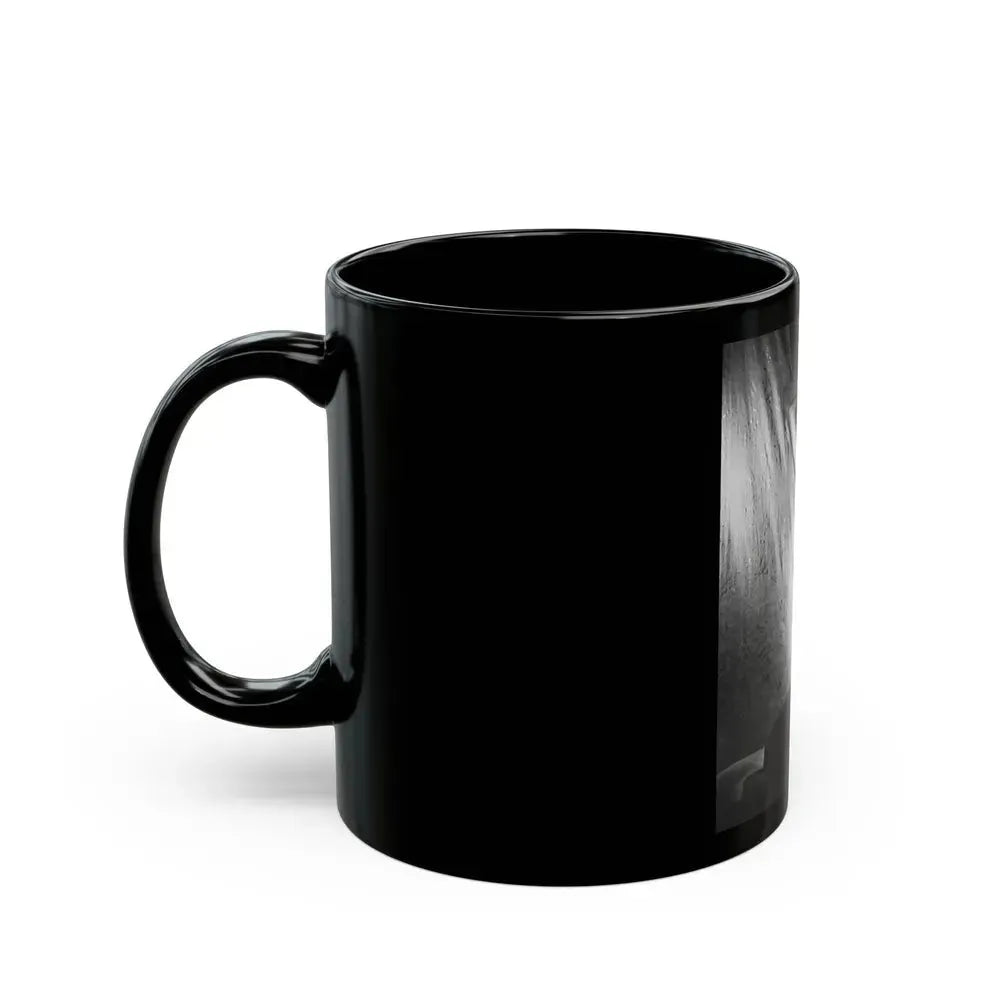 Bettie Page #148 (Vintage Female Icon) Black Coffee Mug - Go Mug Yourself