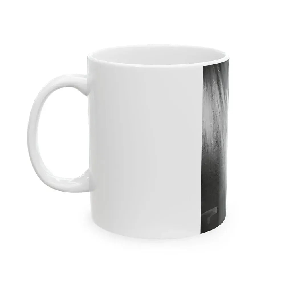 Bettie Page #148 (Vintage Female Icon) White Coffee Mug - Go Mug Yourself