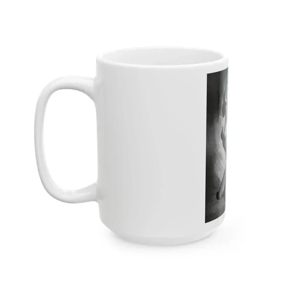 Bettie Page #149 (Vintage Female Icon) White Coffee Mug - Go Mug Yourself